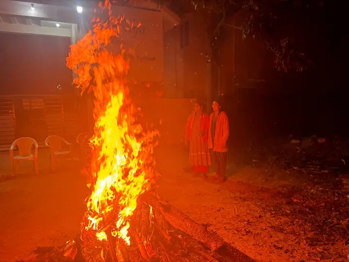 Bhogi bonfire, 2025