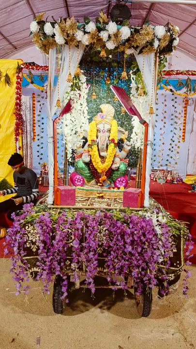 The Ganesh idol, 2024