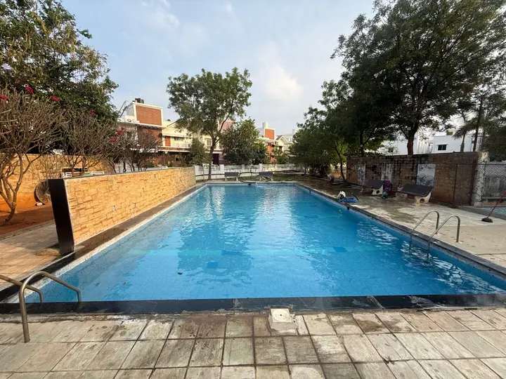 The pool, March 2026